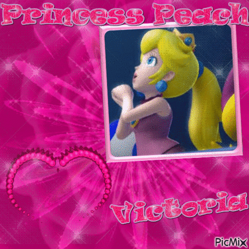 Princess Peach - Besplatni animirani GIF