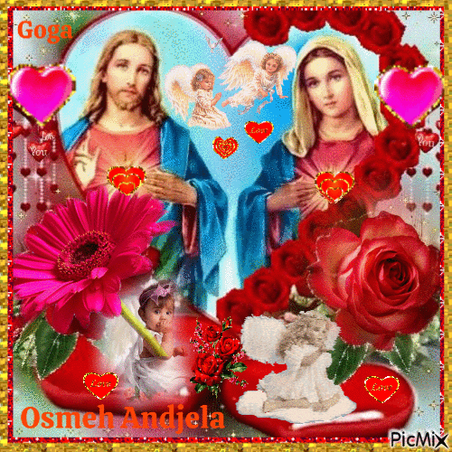 JESUS I MARIA - Gratis animeret GIF