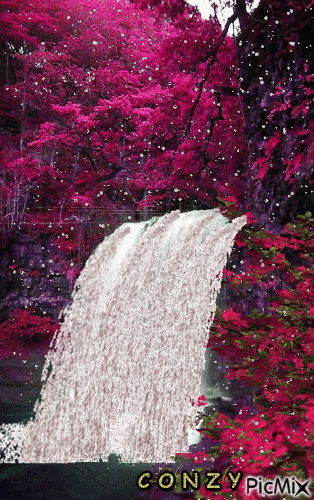 Cascada - GIF animado grátis