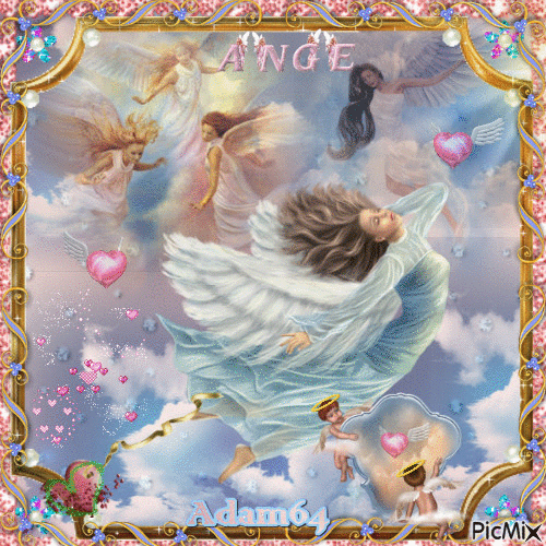 heavenly angel - Безплатен анимиран GIF