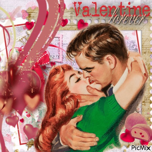 Valentine forever - besplatni png