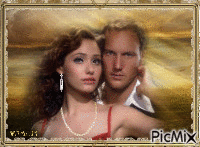 portrait couple - Δωρεάν κινούμενο GIF