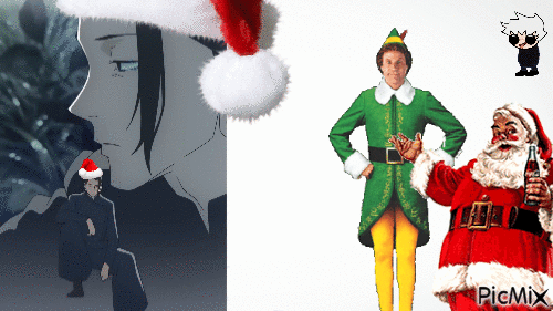 Suguru Christmas - GIF animasi gratis