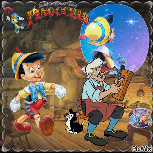Pinocchio - Бесплатни анимирани ГИФ