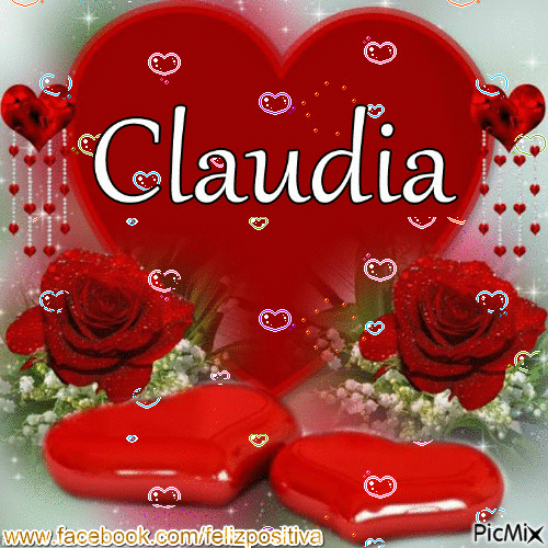 Claudia - Animovaný GIF zadarmo