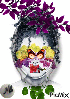 Sueño floral - Animovaný GIF zadarmo