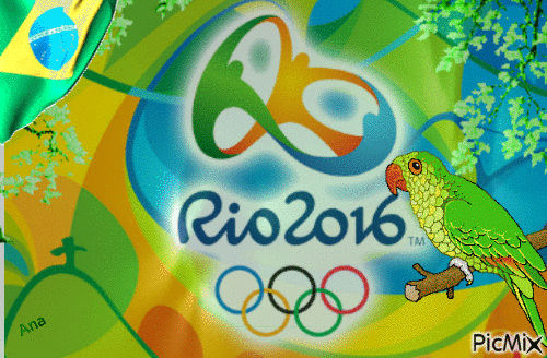 olimpiadas 2016 - Gratis geanimeerde GIF