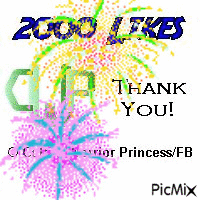 2000 likes - GIF animé gratuit