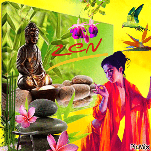 zen - GIF animé gratuit