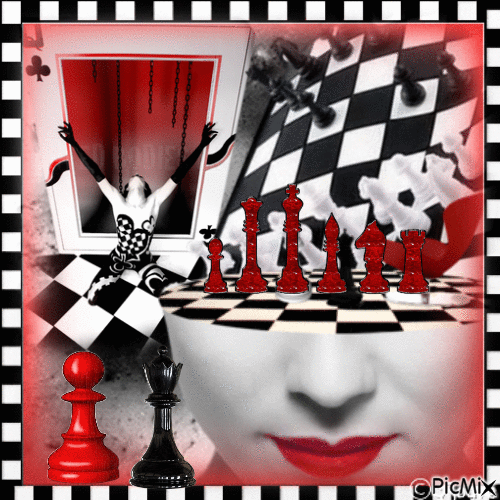 Jeux d'échecs...concours - Ingyenes animált GIF