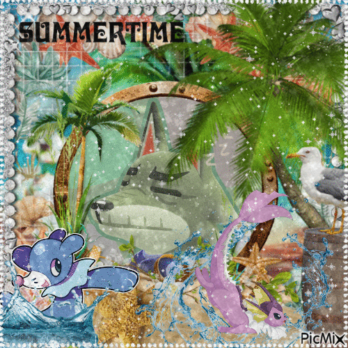 Summertime! | For A Competition - GIF animé gratuit