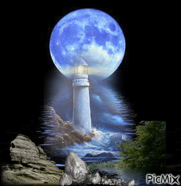lighthouse - Bezmaksas animēts GIF