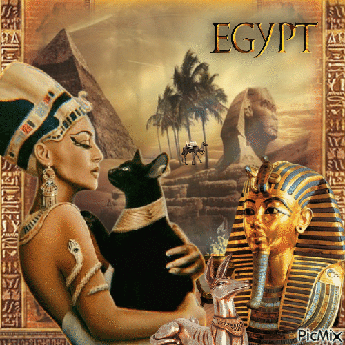 Das alte Ägypten - GIF animé gratuit