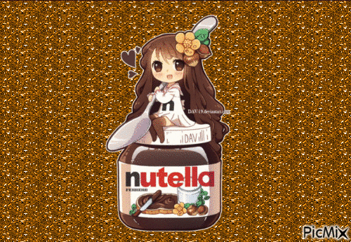 nutella - Бесплатный анимированный гифка