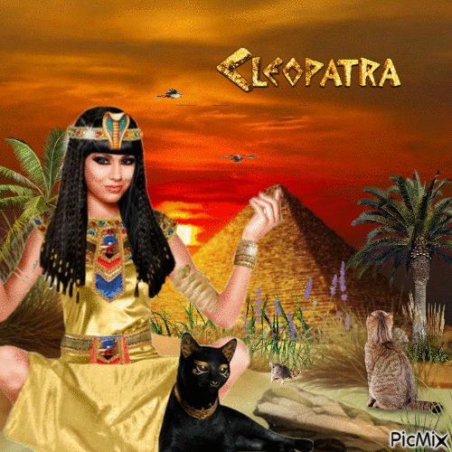 Cleopatra - 無料のアニメーション GIF
