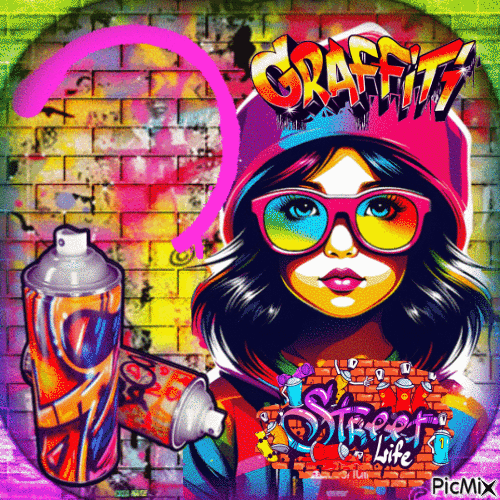 Graffiti...concours - Darmowy animowany GIF