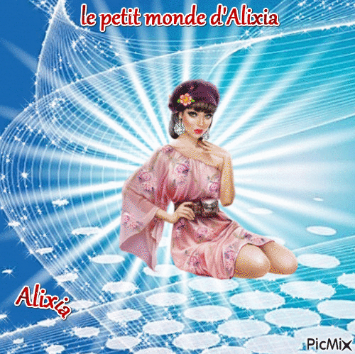 le petit monde d'Alixia ... - Бесплатный анимированный гифка