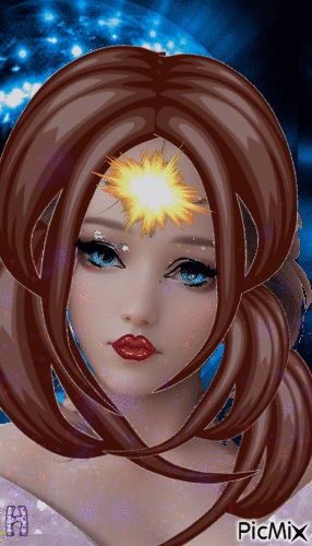 Космическая Принцесса - Darmowy animowany GIF