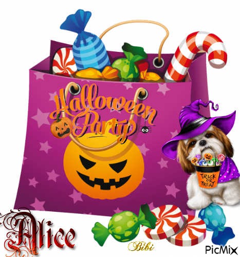 Happy Halloween-Alice - zadarmo png