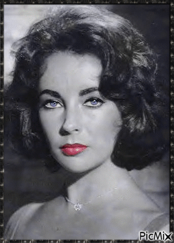 Elizabeth Taylor - Безплатен анимиран GIF