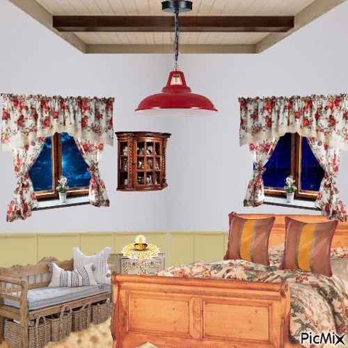 Schlafzimmer - Nemokamas animacinis gif