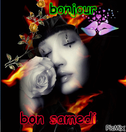 bon samedie - Zdarma animovaný GIF