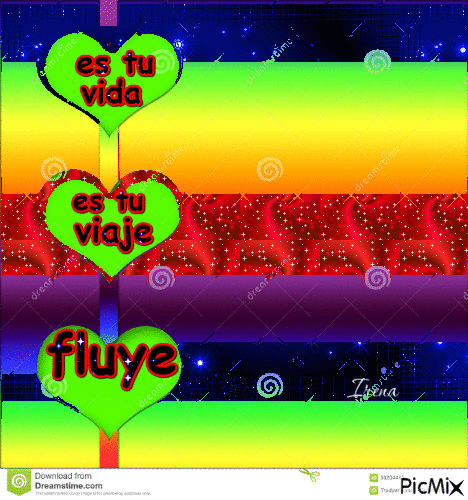 FLUIR CON LA VIDA - Безплатен анимиран GIF