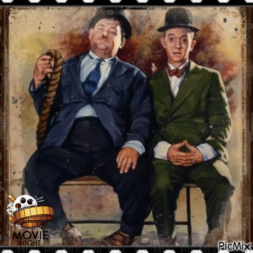 Concours : Laurel & Hardy - 無料のアニメーション GIF