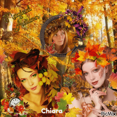 magical autumn - Gratis geanimeerde GIF