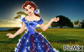 Princesa - Animovaný GIF zadarmo