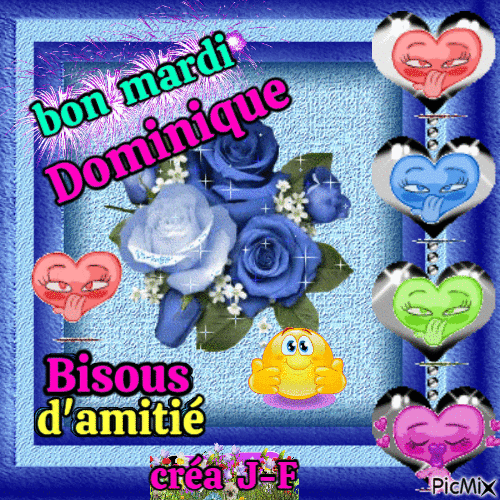 dominique - GIF animé gratuit