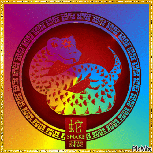Zodiac Chinois - GIF animado gratis
