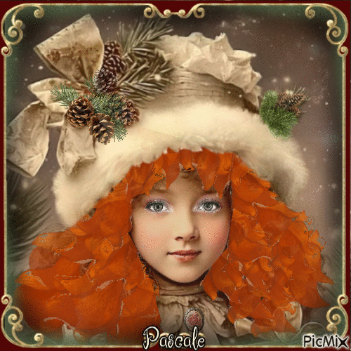 l'enfant aux cheveux flamboyant - Ingyenes animált GIF