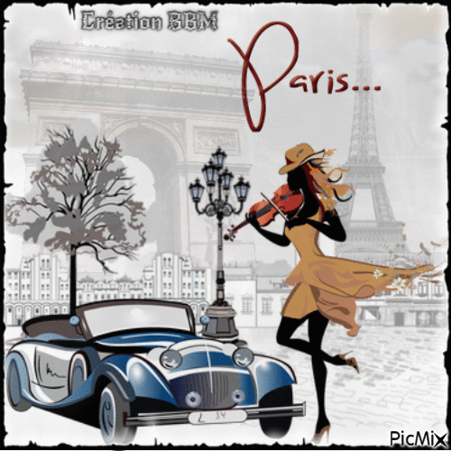 Paris par BBM - Bezmaksas animēts GIF