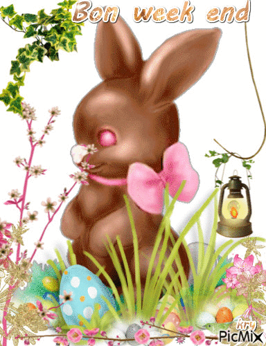 Joyeuses Pâques - Bezmaksas animēts GIF