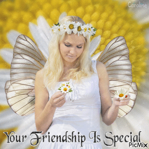your friendship is special - GIF animado grátis
