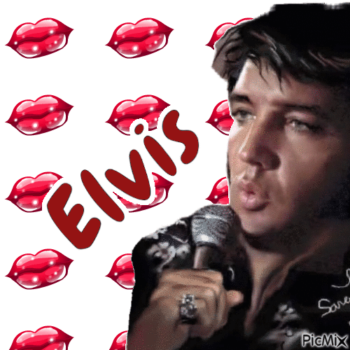 Elvis Presley - 無料のアニメーション GIF