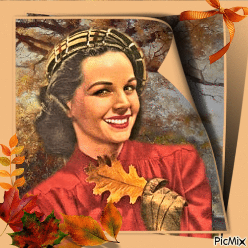 Herbstportrait - Gratis geanimeerde GIF