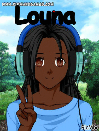 Louna ma meilleure amie! - Ücretsiz animasyonlu GIF