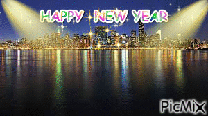 HAPPY NEW YEAR - GIF animate gratis