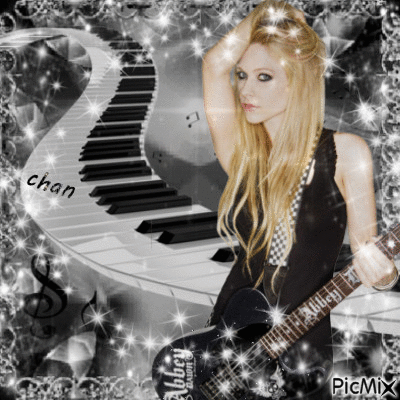 Avril Lavigne 17/09/2018 - Zdarma animovaný GIF