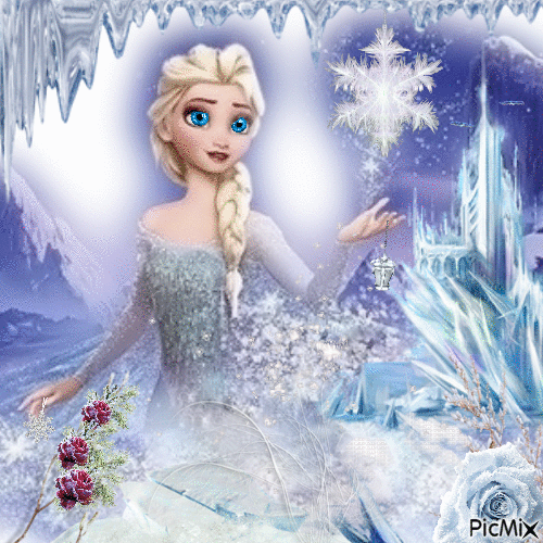 Frosty Frozen - Bezmaksas animēts GIF