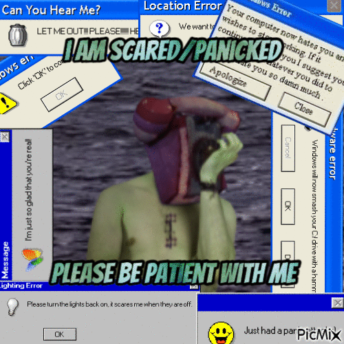 dialtown scared panicked phonegingi - GIF animado grátis
