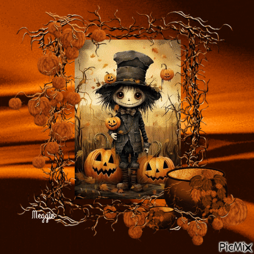scarecrow - GIF animado grátis