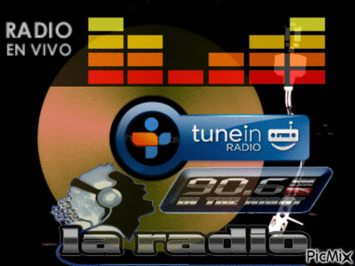 Radio en vivo - Бесплатный анимированный гифка