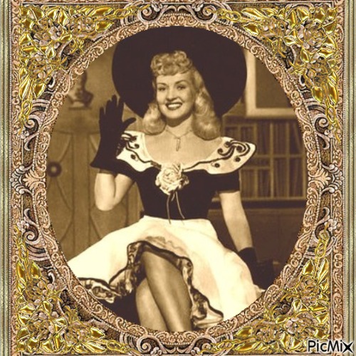 BETTY GRABLE - png grátis