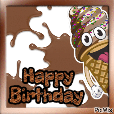 Happy Birthday - Zdarma animovaný GIF