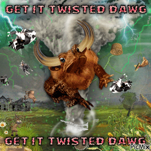 get it twisted dawg - GIF animasi gratis