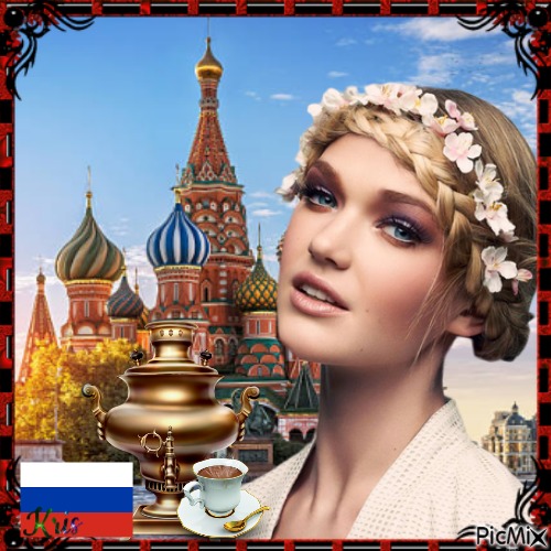 une femme de Russie ❤️🌼 - PNG gratuit