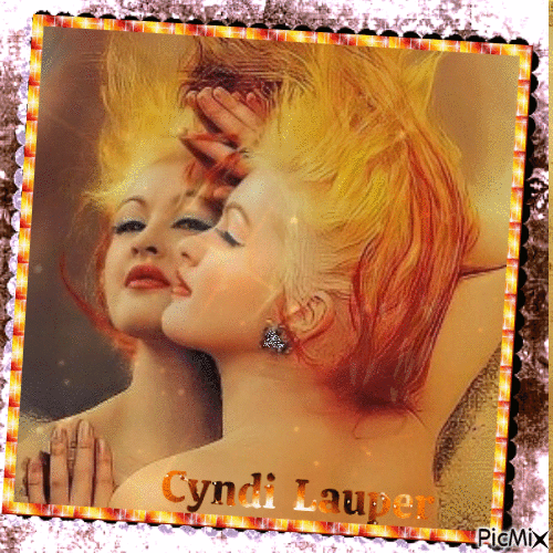 Cyndi Lauper - Δωρεάν κινούμενο GIF